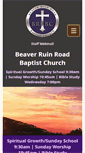 Mobile Screenshot of beaverruinbaptist.org